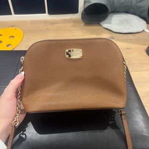 Michael Kors brown crossbody purse